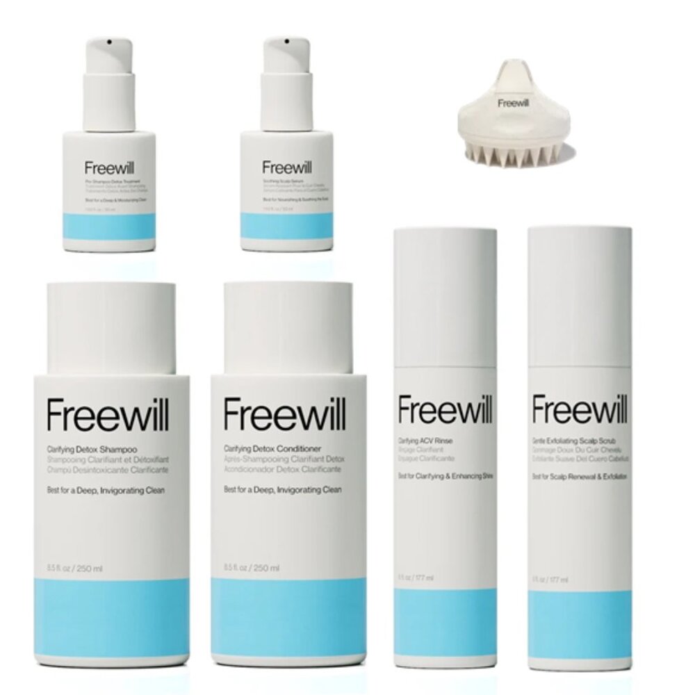 Collection of NEW Haircare Products from Freewill